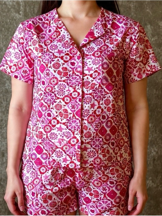 Little Sleepies Other - Little Sleepies Women’s Bamboo Viscose Pajama Set Short Sleeve Shorts Size XL